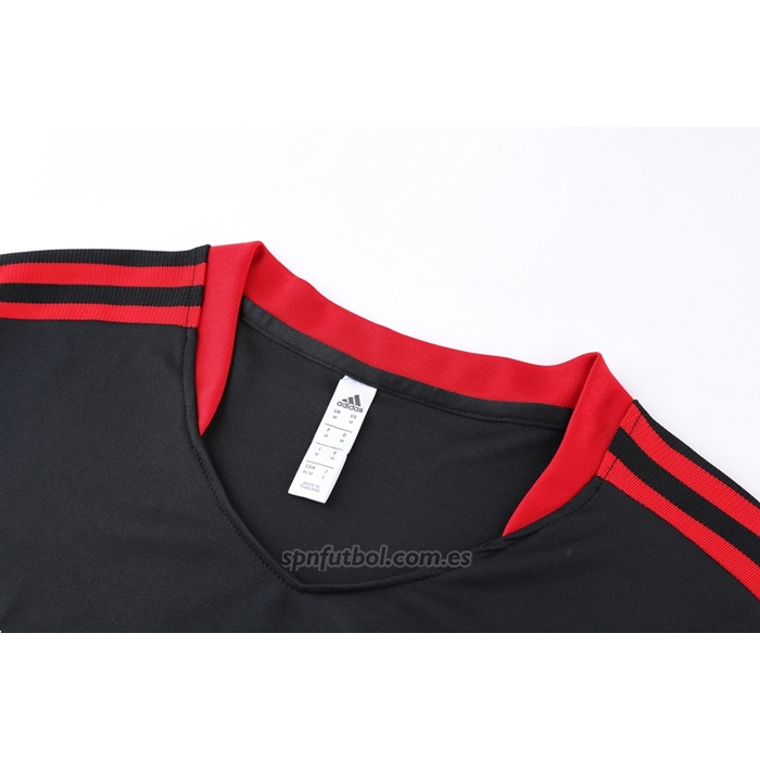 Chandal del Manchester United Manga Corta 2023-2024 Negro
